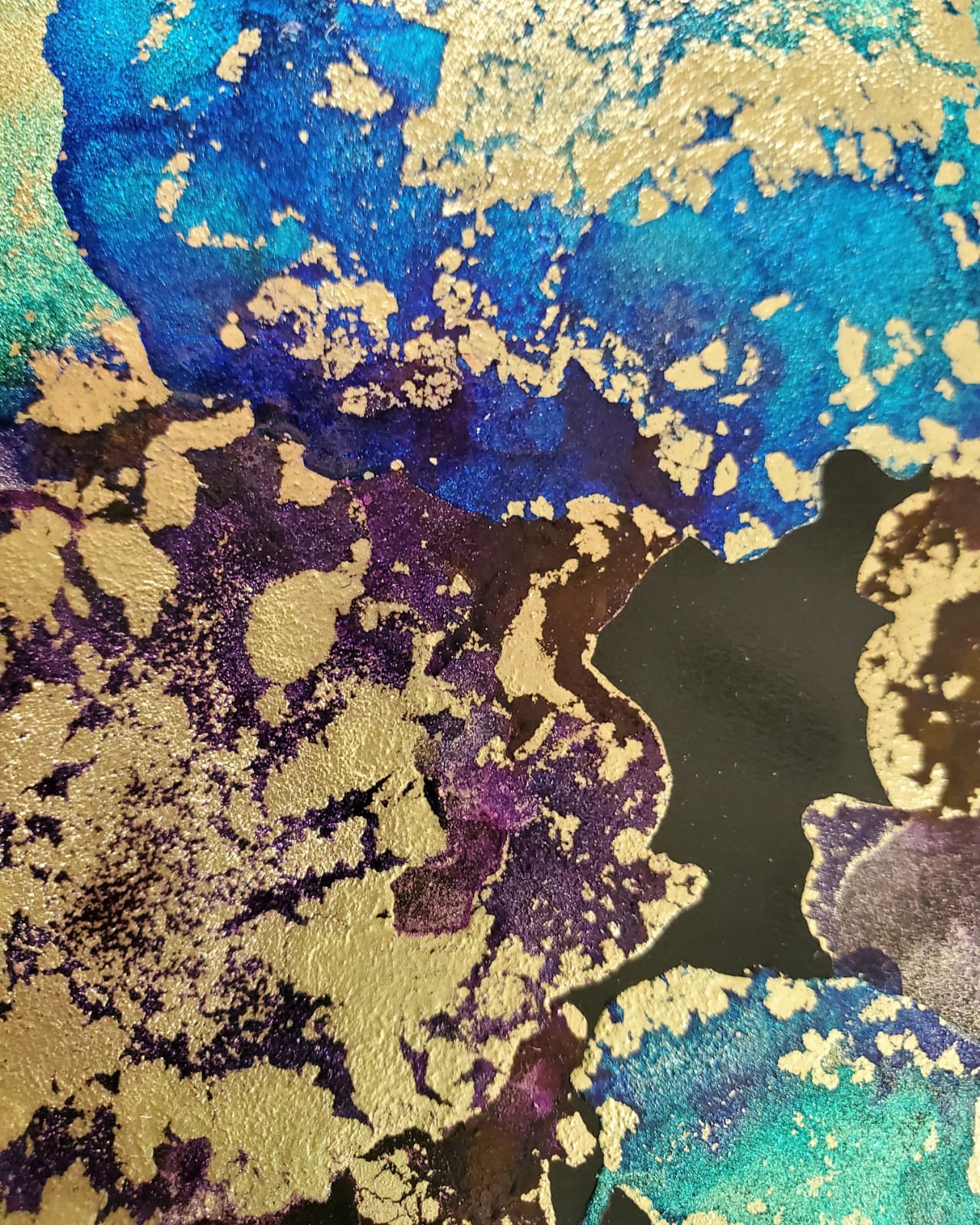 My mixed media art strives to…